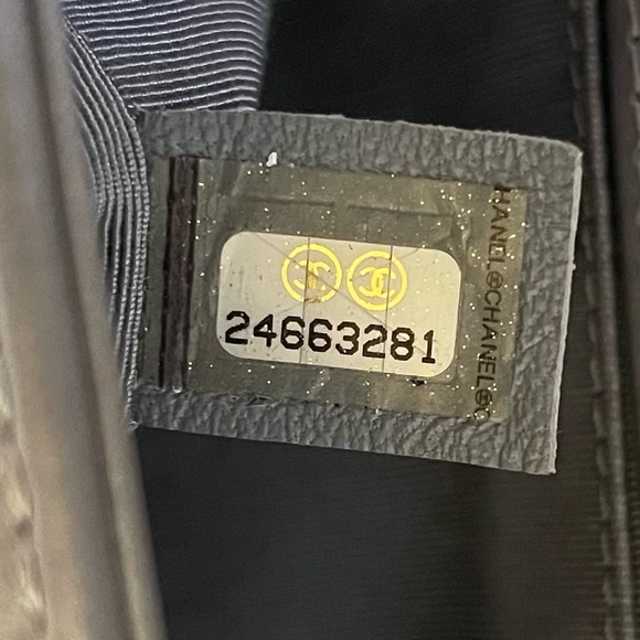 ❌SOLD❌💯Authentic Chanel Boy Chevron Jacket Flap Bag - Picture 13 of 16